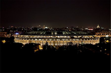 Krylatskoe Sport Palace, Moscou, District fédéral Central, Russie Photographie de stock - Rights-Managed, Code: 700-03456545