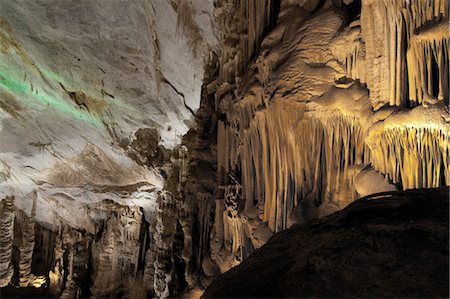 stalattite - Garcia Caves, Nuevo Leon, Mexcio Fotografie stock - Rights-Managed, Codice: 700-03456753