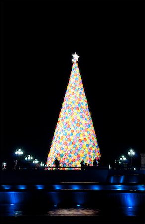 Arbre de Noël. Monterrey, Mexique Photographie de stock - Rights-Managed, Code: 700-03456765