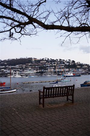 dartmouth - La rivière Dart, Dartmouth, Devon, Angleterre Photographie de stock - Rights-Managed, Code: 700-03458167