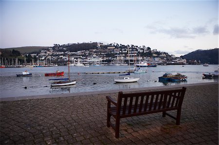 dartmouth - La rivière Dart, Dartmouth, Devon, Angleterre Photographie de stock - Rights-Managed, Code: 700-03458168