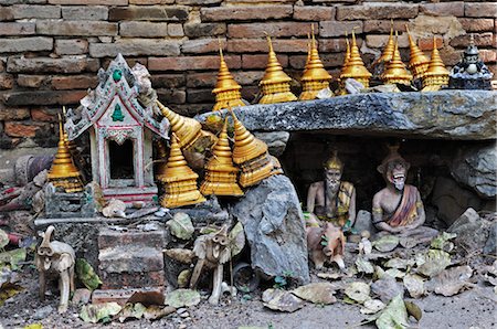 simsearch:700-03451216,k - Wat Phra, die Lampang Luang, Ko Kha, Provinz Lampang, Thailand Stockbilder - Lizenzpflichtiges, Bildnummer: 700-03451217