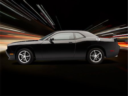 stylish car - Dodge Challenger SE Rallye Stock Photo - Rights-Managed, Code: 700-03451413