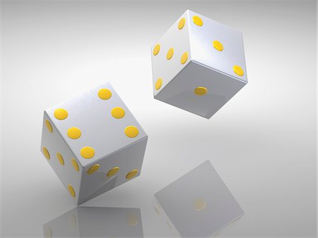 Two Dice Stock Photo - Rights-Managed, Code: 700-03451446