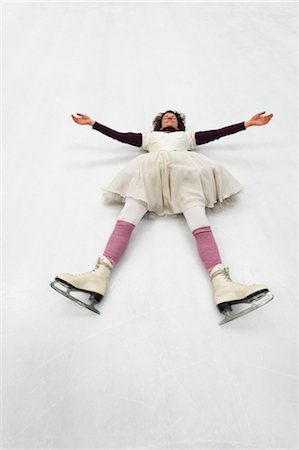 patinage artistique - Female Skater, Salzburg, Austria Foto de stock - Con derechos protegidos, Código: 700-03451441