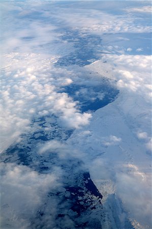 Sea Ice Break Up, near Baffin Island, Nunavut, Canada Stock Photo - Rights-Managed, Code: 700-03466621