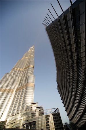 Burj Khalifa, Dubai, United Arab Emirates Fotografie stock - Rights-Managed, Codice: 700-03466706