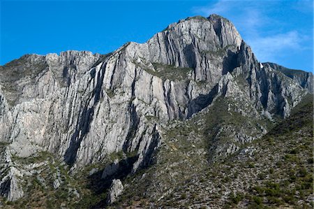 View of Mountains, Monterrey, Nuevo Leon, Mexico Foto de stock - Con derechos protegidos, Código: 700-03466717