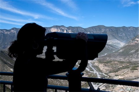 scenic viewer - Woman Looking at Mountains, Monterrey, Nuevo Leon, Mexico Stock Photo - Rights-Managed, Code: 700-03466719