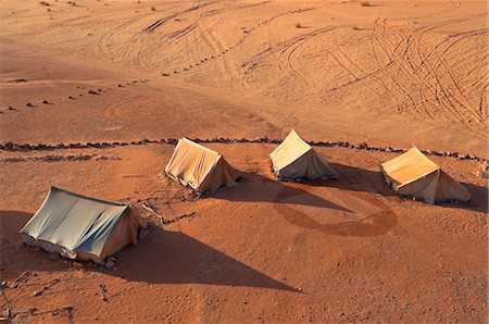 Bedouin Tent Camp, Wadi Rum, Jordan Stock Photo - Rights-Managed, Code: 700-03460381