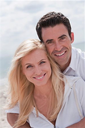 Couple on Beach Stock Photo - Rights-Managed, Code: 700-03484636
