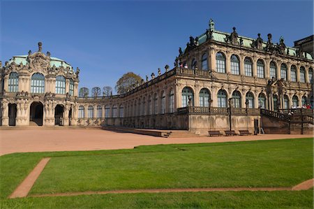 Zwinger Palace, Dresden, Saxony, Germany Foto de stock - Direito Controlado, Número: 700-03484669