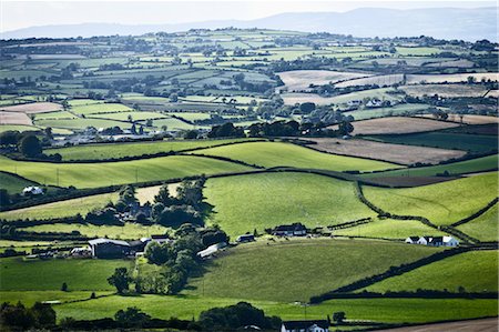 View of Countryside from Scrabo Tower, Northern Ireland Stock Photo - Rights-Managed, Code: 700-03485163