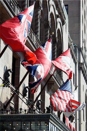 famous canadian landmarks - Close-up of Flags Above Hotel Entrance, The Royal York Hotel, Toronto, Ontario, Canada Stock Photo - Rights-Managed, Code: 700-03490376