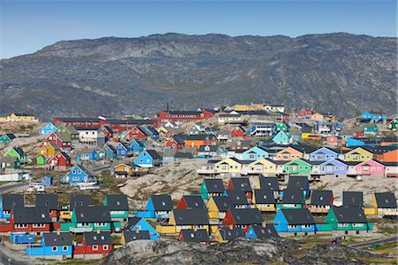 Ilulissat, Qaasuitsup, Greenland Stock Photo - Rights-Managed, Code: 700-03506175