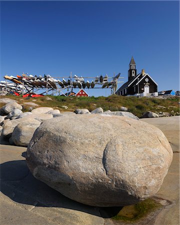 felsbrocken - Plus audacieux, Ilulissat, Qaasuitsup, Groenland Photographie de stock - Rights-Managed, Code: 700-03506188