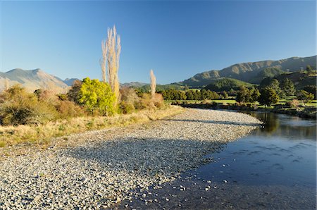 Takaka River, Tasman Region, South Island, New Zealand Stock Photo - Rights-Managed, Code: 700-03508412