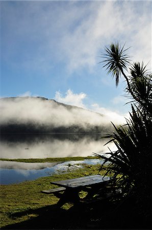 Lake Paringa, West Coast, South Island, New Zealand Stock Photo - Rights-Managed, Code: 700-03508456