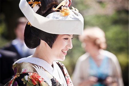 Bride, Kanazawa, Ishikawa prefecture, Chubu Region, Honshu, Japan Stock Photo - Rights-Managed, Code: 700-03508488