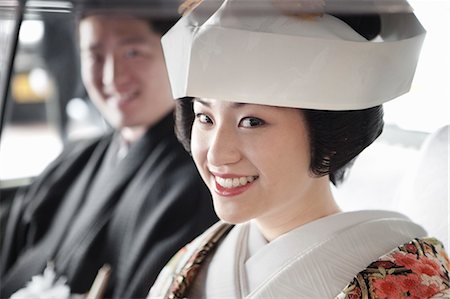 Bride and Groom, Kanazawa, Ishikawa prefecture, Chubu Region, Honshu, Japan Stock Photo - Rights-Managed, Code: 700-03508507