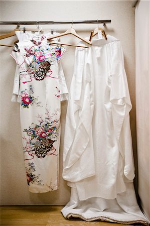 Chinese and Japanese Wedding Dresses, Kanazawa, Ishikawa prefecture, Chubu Region, Honshu, Japan Stock Photo - Rights-Managed, Code: 700-03508518