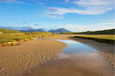 River and Salt Flats, Isle of Lewis, Outer Hebrides, Hebrides, Scotland, United Kingdom Stock Photo - Rights-Managed, Code: 700-03508664