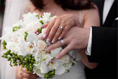 La mariée et mains du marié Photographie de stock - Rights-Managed, Code: 700-03508826