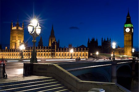 palace of westminster - Westminster Palace at Night, The Houses of Parliament, Westminster, London, England Stock Photo - Rights-Managed, Code: 700-03501286