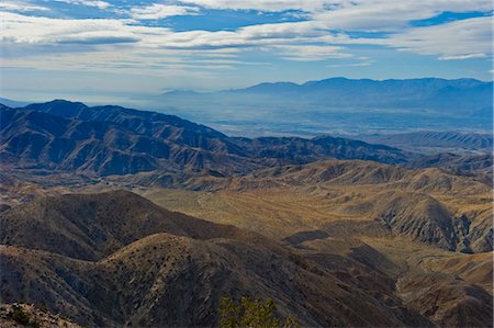 Indio Hügel und kleine San Bernardino Mountains, Joshua Tree Nationalpark, Kalifornien, USA Stockbilder - Lizenzpflichtiges, Bildnummer: 700-03520381