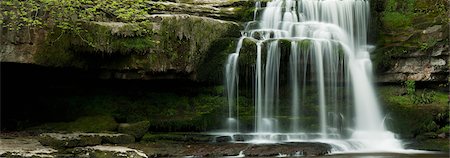 Waterfall near Burnsall, Yorkshire Dales, Yorkshire, England Stock Photo - Rights-Managed, Code: 700-03520401