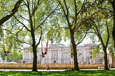 Buckingham Palace, Londres, Angleterre Photographie de stock - Rights-Managed, Code: 700-03520420