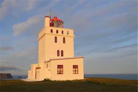 Leuchtturm von Dyrholaey, Vik, Südküste, Island Stockbilder - Lizenzpflichtiges, Bildnummer: 700-03554317