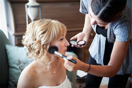 Bride Getting Ready Stock Photo - Rights-Managed, Code: 700-03556724