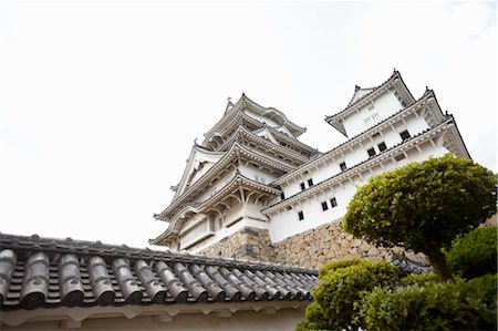 Château de Himeji, Himeji City, Hyogo, région du Kansai, Honshu, Japon Photographie de stock - Rights-Managed, Code: 700-03556739
