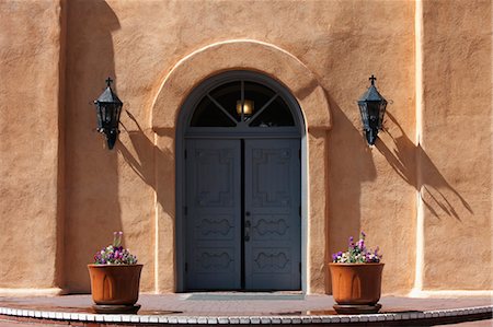 Église de San Felipe de Neri, Old Town, Albuquerque, Nouveau-Mexique, États-Unis Photographie de stock - Rights-Managed, Code: 700-03556886