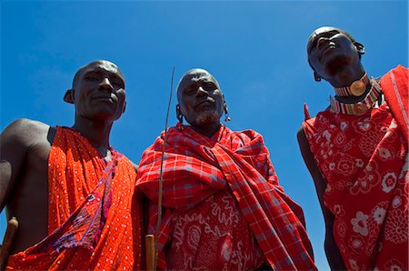 Portrait of Masai at Magadi Lake Village, Kenya Stock Photo - Rights-Managed, Code: 700-03567755