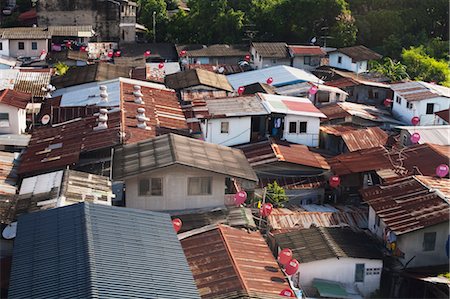 Vue d'ensemble des Neighbourheed, Bangkok, Thaïlande Photographie de stock - Rights-Managed, Code: 700-03586694