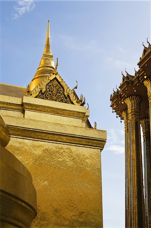 royal grand palace - Phra Sri Rattana at Wat Pra Kaew, Bangkok, Thailand Fotografie stock - Rights-Managed, Codice: 700-03586709