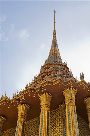 Phra Mondop at Wat Pra Kaew, Bangkok, Thailand Stock Photo - Rights-Managed, Code: 700-03586710