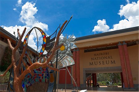 Nairobi National Museum in Nairobi, Kenia, Afrika Stockbilder - Lizenzpflichtiges, Bildnummer: 700-03586763