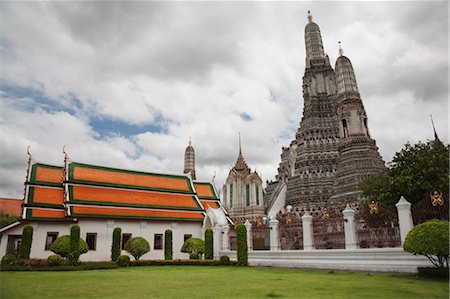 Wat Arun, Thon Buri, Bangkok, Thailand Stock Photo - Rights-Managed, Code: 700-03586806