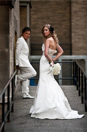 Bride and Groom Stock Photo - Rights-Managed, Code: 700-03587262