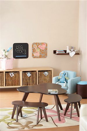 round table - Children's Playroom Stock Photo - Rights-Managed, Code: 700-03587305