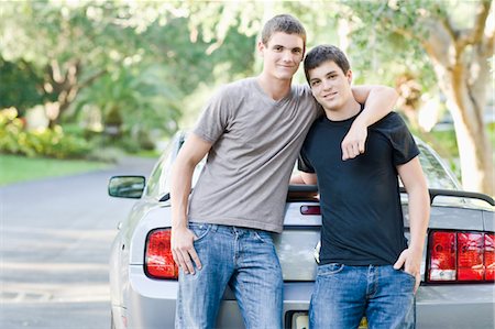 Portrait of Teenage Boys Stock Photo - Rights-Managed, Code: 700-03596290