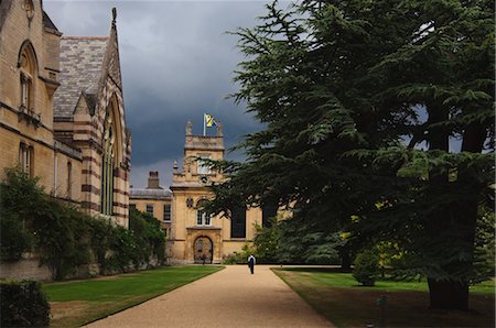 english street - Broad Street, Oxford University, Oxford, England Stock Photo - Rights-Managed, Code: 700-03601364