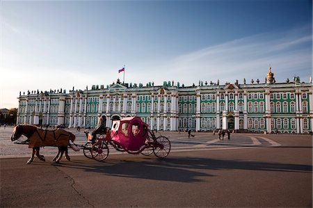 Winter Palace, Hermitage Museum, St Petersburg, Northwestern Federal District, Russia Stock Photo - Rights-Managed, Code: 700-03601379