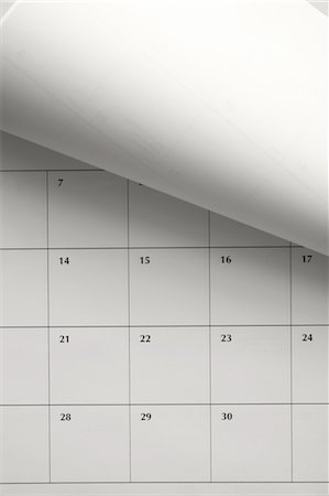 semaine - Calendrier Photographie de stock - Rights-Managed, Code: 700-03615669