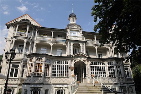 simsearch:700-03621123,k - Historical Building in Bad Harzburg, Goslar District, Harz, Lower Saxony, Germany Stock Photo - Rights-Managed, Code: 700-03621150