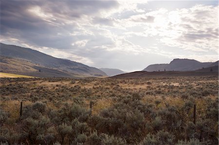 Landscape Near Oliver, British Columbia, Canada Stock Photo - Rights-Managed, Code: 700-03621372