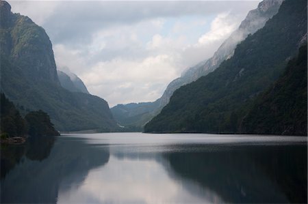 fiordo - Scenic View, Flekkefjord, Vest-Agder, Norway Foto de stock - Con derechos protegidos, Código: 700-03622808